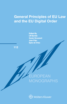 Hardcover General Principles of EU Law and the EU Digital Order Book