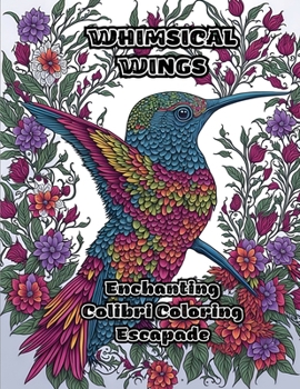 Paperback Whimsical Wings: Enchanting Colibri Coloring Escapade Book