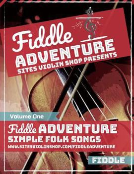 Paperback Fiddle Adventure: Simple Folk Songs Book