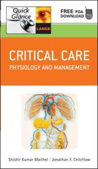 Paperback Critical Care: Physiology and Management [With Free PDA Download] Book