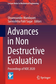 Paperback Advances in Non Destructive Evaluation: Proceedings of Nde 2020 Book