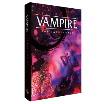 Hardcover Vampire: The Masquerade 5th Edition Roleplaying Game Core Rulebook Book