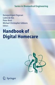 Hardcover Handbook of Digital Homecare Book
