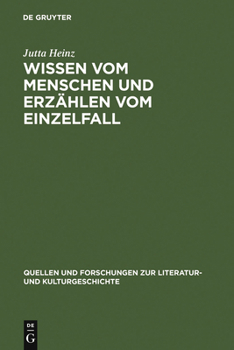 Hardcover Wissen vom Menschen und Erzählen vom Einzelfall [German] Book