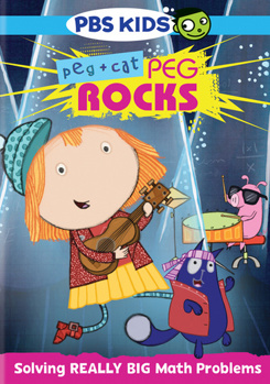 DVD Peg + Cat: Peg Rocks Book