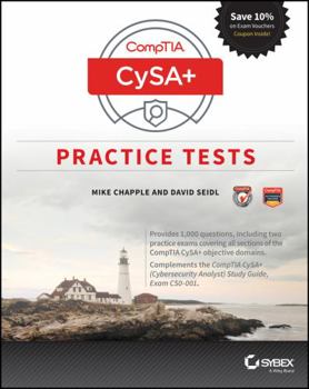 Paperback Comptia Cysa+ Practice Tests: Exam Cs0-001 Book