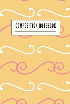 Paperback Composition Notebook: College Ruled 6" x 9" Forest Walk Writing Notes Journal, Office, Kids, School and college student. Book