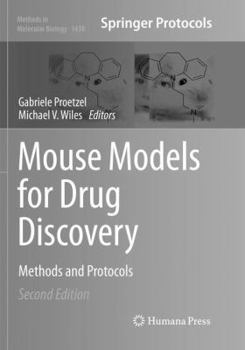 Paperback Mouse Models for Drug Discovery: Methods and Protocols Book