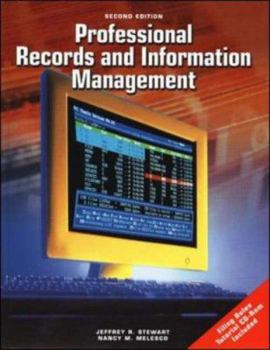 Hardcover Professional Records and Information Management Student Edition [With CDROM] Book