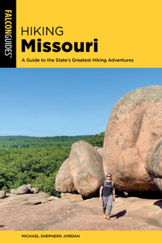 Paperback Hiking Missouri Book