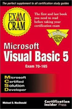 Paperback MCSD Microsoft Visual Basic 5 Book