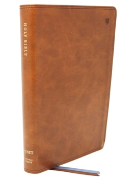 Imitation Leather Net Bible, Thinline, Leathersoft, Brown, Indexed, Comfort Print: Holy Bible Book