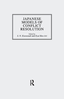 Paperback Japanese Models Of Conflict Resolution Book