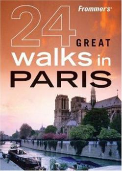 Paperback Frommer's 24 Great Walks in Paris Book