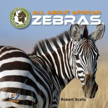 Library Binding All about African Zebras Book