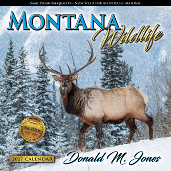 Misc. 2027 Montana Wildlife Wall Calendar Book