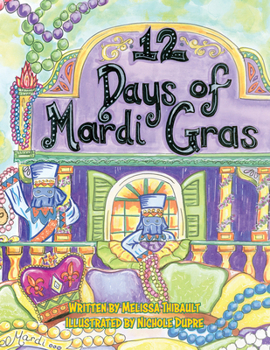 Hardcover 12 Days of Mardi Gras Book