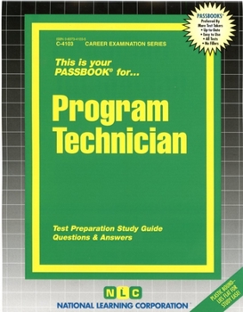 Spiral-bound Program Technician: Passbooks Study Guide Book