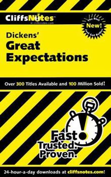 Paperback Cliffsnotes on Dickens' Great Expectations Book
