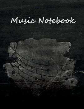 Paperback Music Notebook: Blank Sheet Music, Journal Paper, Lyric Diary and Manuscript Paper for Songwriters and Musicians Book