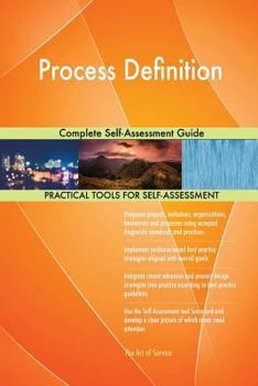 Paperback Process Definition Complete Self-Assessment Guide Book