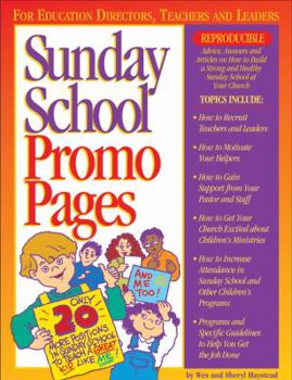 Paperback Sunday School Promo Pages: Manual Book