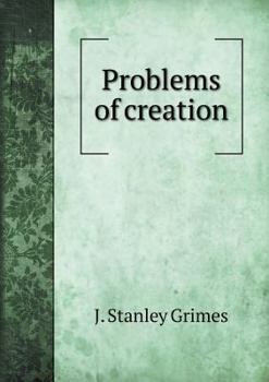 Paperback Problems of creation Book