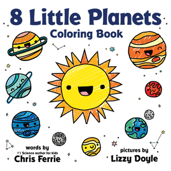 Paperback 8 Little Planets Coloring Book