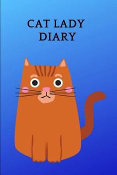 Paperback Cat Lady Diary Book