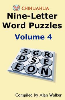 Paperback Chihuahua Nine-Letter Word Puzzles Volume 4 Book