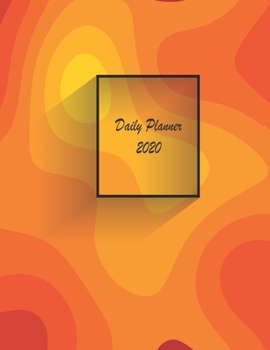 Daily Planner 2020 (53 Weeks): Cool and Vintage Cover 8.5 X 11 in, large space to note and write your daily schedule as well as a to do list.