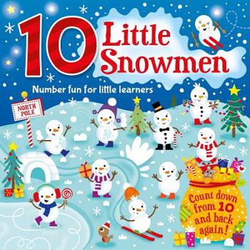 Board book 10 Little Snowmen Book