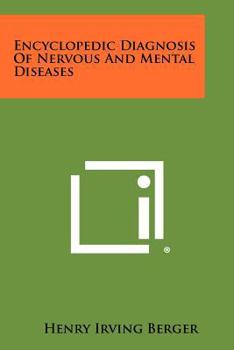 Paperback Encyclopedic Diagnosis of Nervous and Mental Diseases Book