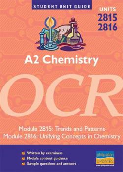 Paperback A2 Chemistry OCR Units 2815 and 2816 Book