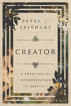 Paperback Creator: A Theological Interpretation of Genesis 1 Book