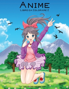 Paperback Anime Libro da Colorare 2 [Italian] Book