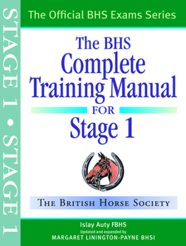 Paperback BHS Training Manual for Stage 1 Book