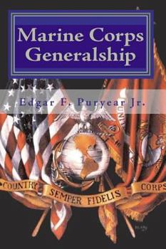 Paperback Marine Corps Generalship Book