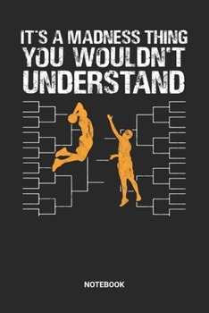 Notebook: Dotted Lined College Basketball Notebook (6x9 inches) ideal as a Bracket Tournament Journal. Perfect as a Hoops Book for all Hoops Lover. Great gift for Men and Women