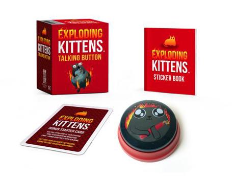 Paperback Exploding Kittens: Talking Button Book