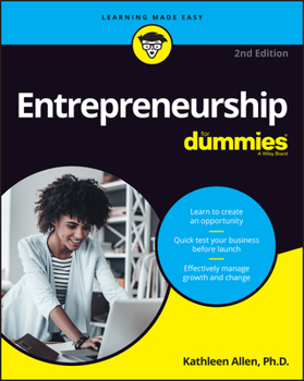 Paperback Entrepreneurship for Dummies Book
