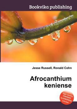 Paperback Afrocanthium Keniense Book