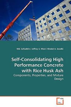 Paperback Self-Consolidating High Performance Concrete with Rice Husk Ash Book
