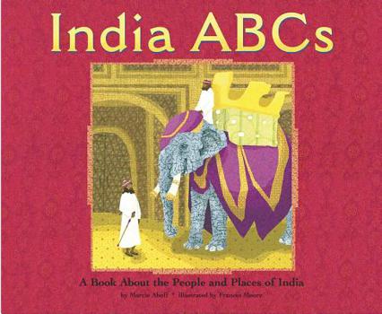 Hardcover India ABCs: A Book about the People and Places of India Book