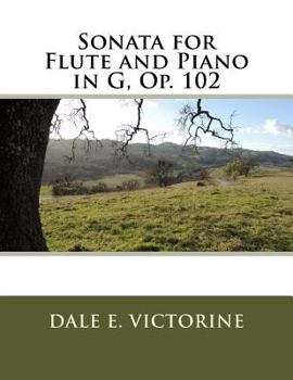 Paperback Sonata for Flute and Piano in G, Op. 102 Book