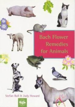 Paperback Bach Flower Remedies for Animals Book