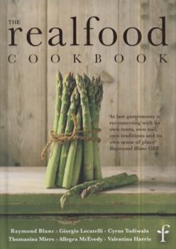 Hardcover Real Food Cookbook. Book