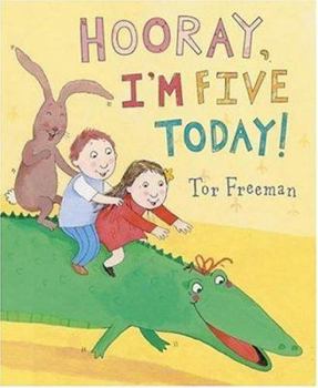 Hardcover Hooray, I'm Five Today! Book