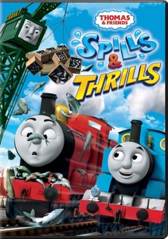 DVD Thomas & Friends: Spills & Thrills Book