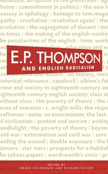 Paperback E. P. Thompson and English Radicalism Book
